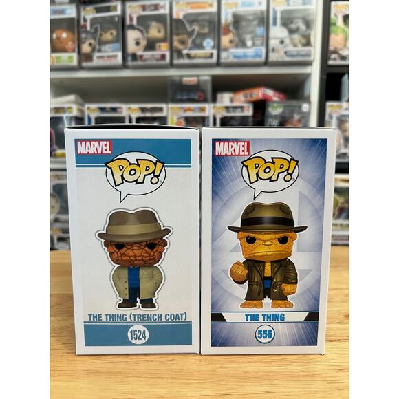 2 EXC Disguised The Thing Funko Pops VAULTED #556 First Steps #1524 Fantastic 4 - Picture 4 of 6